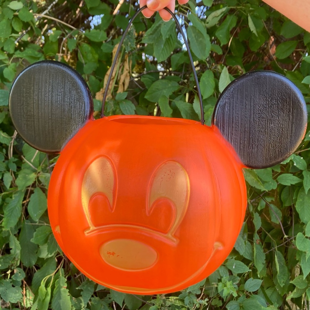 Double Sided Mickey Mouse Halloween Bucket
